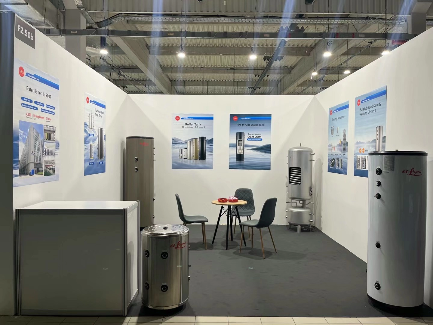 HVAC EXPO Varshava 2025 da Foshan afsonasi: Polshaning issiq suv ehtiyojlari bilan bog'lanish